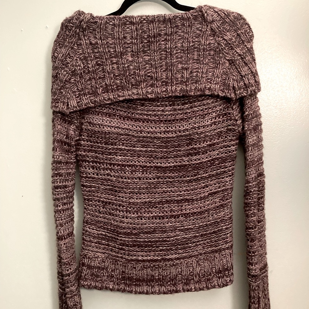 Off the shoulder women’s sweater